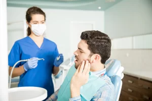 Orthodontist Fixing TMJ Pain